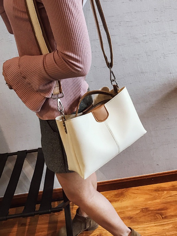 Sac à main beige Casual 