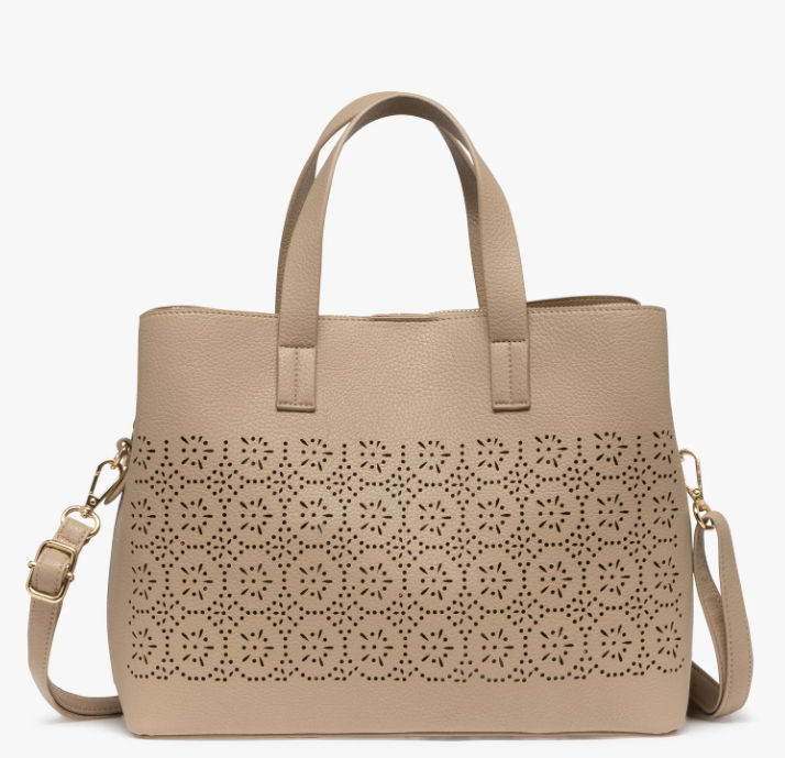 Sac ajouré à bandoulière amovible femme 40089050416