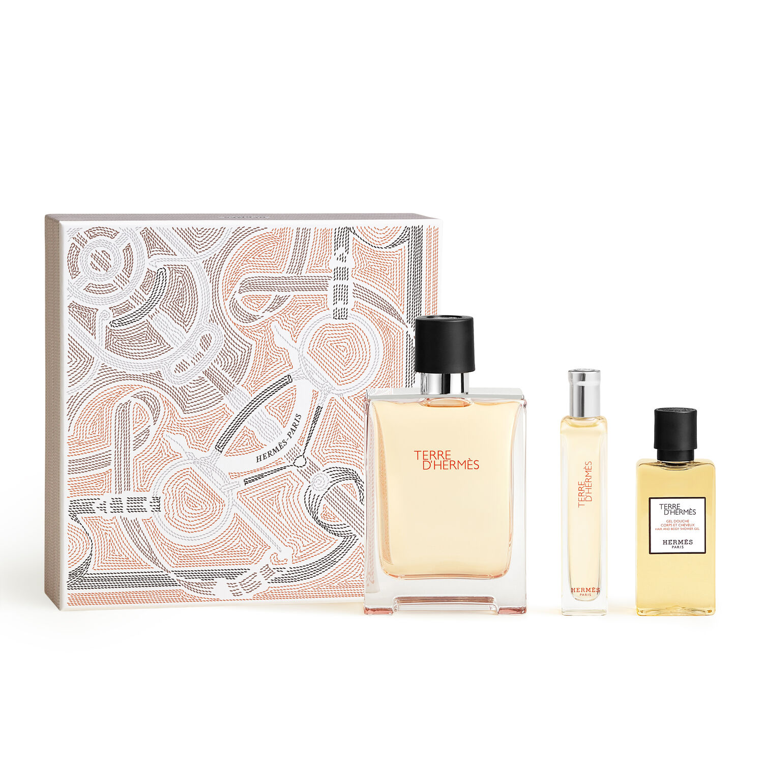 Coffret Eau de Toilette 100 ml + 2 Produits Terre d'Hermès
