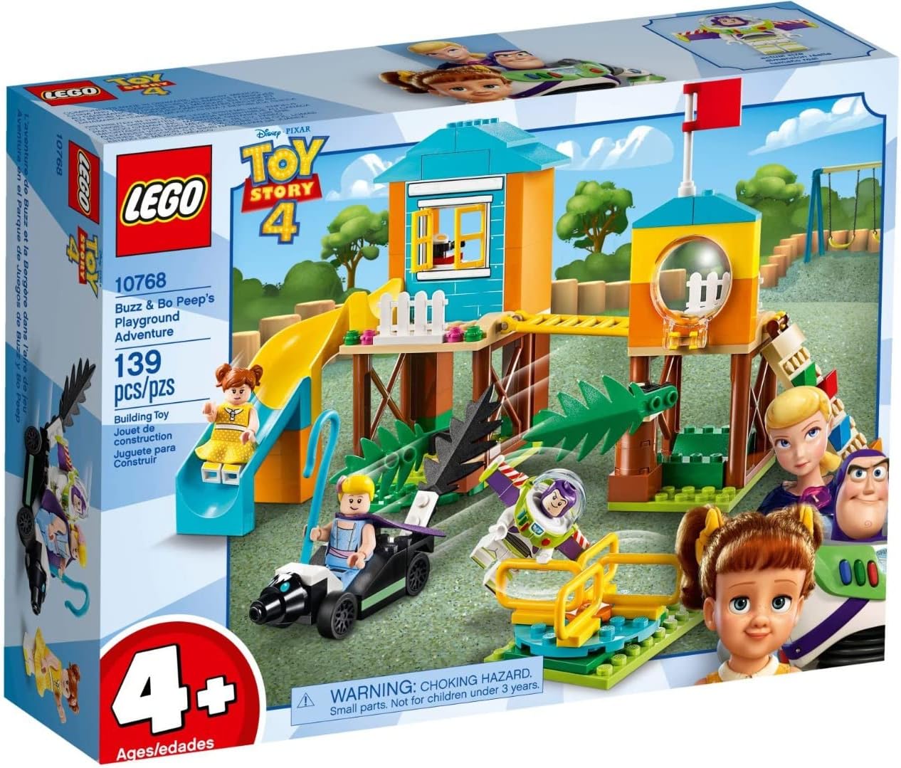 LEGO® 4+ Toy Story 4™ L'aventure de Buzz et la Bergère dans l'aire de jeuJeu de construction