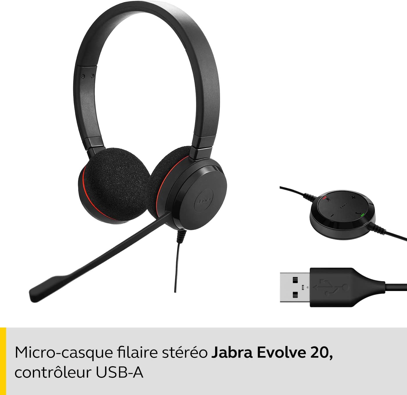 Jabra Evolve 20 UC Stereo Casque