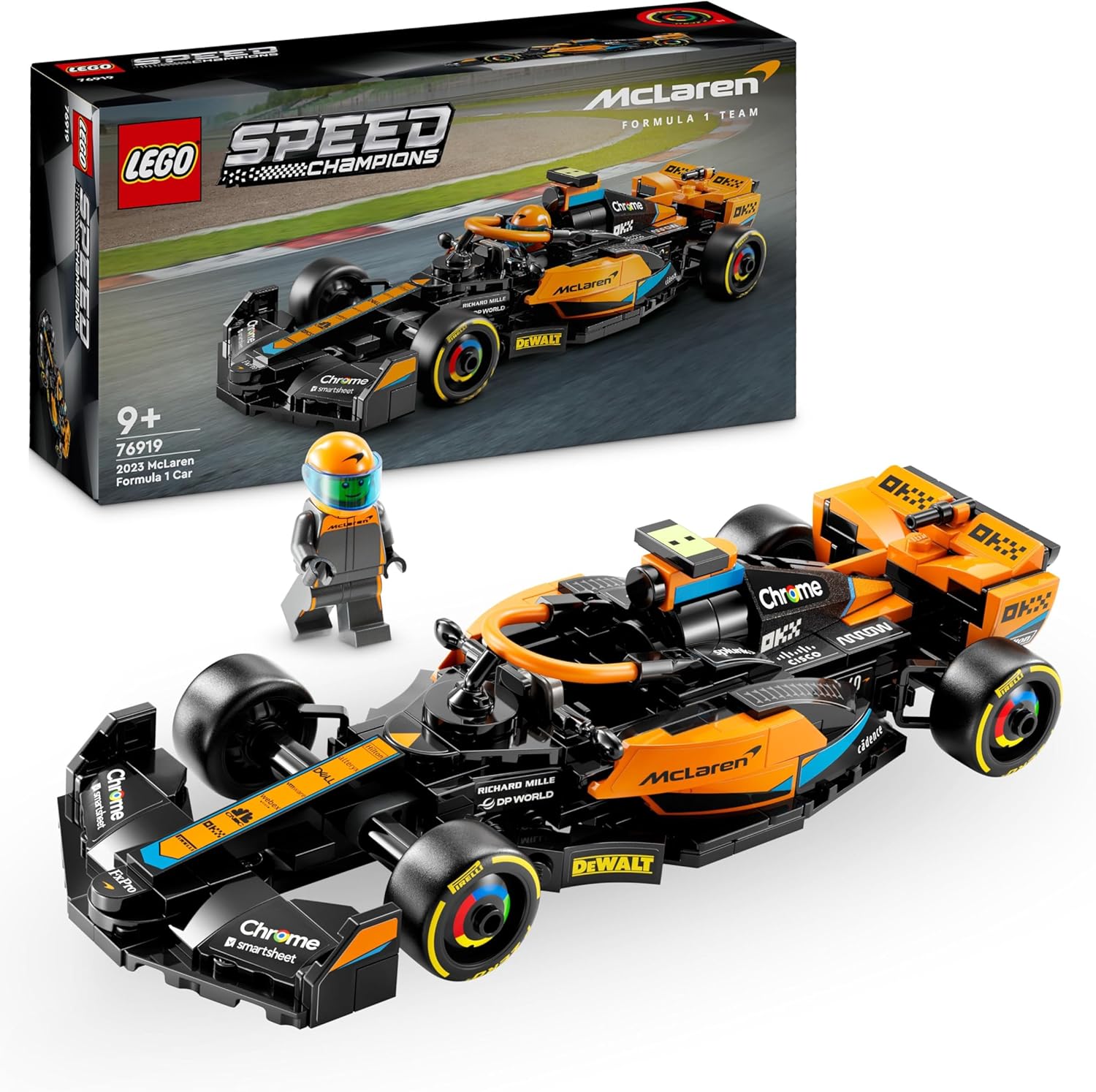 Speed Champions - La Voiture de Course de Formule 1 McLaren