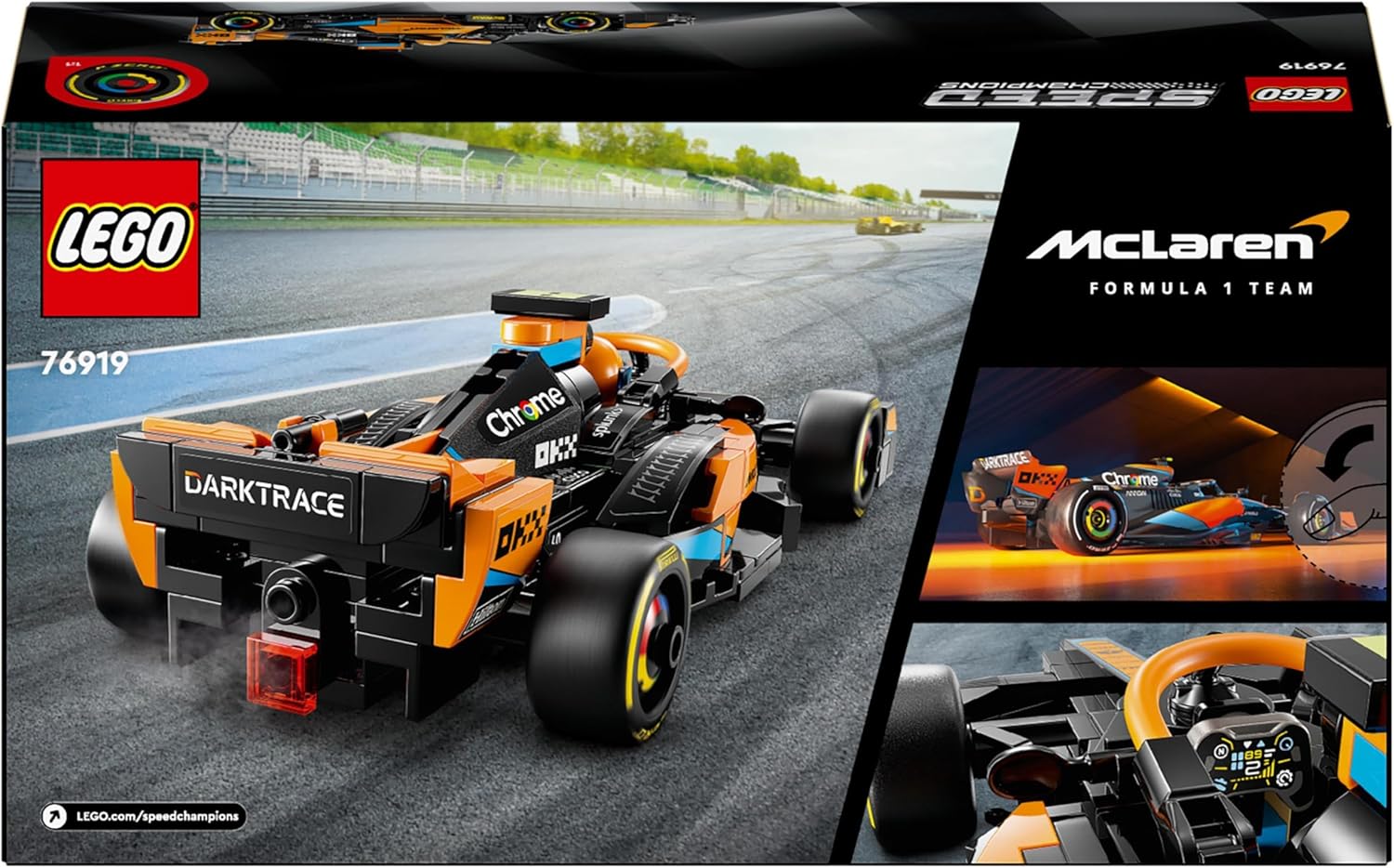 Speed Champions - La Voiture de Course de Formule 1 McLaren
