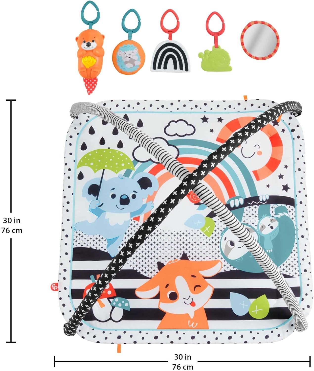 Mon Tapis d'activités 3 en 1 sensoriel
