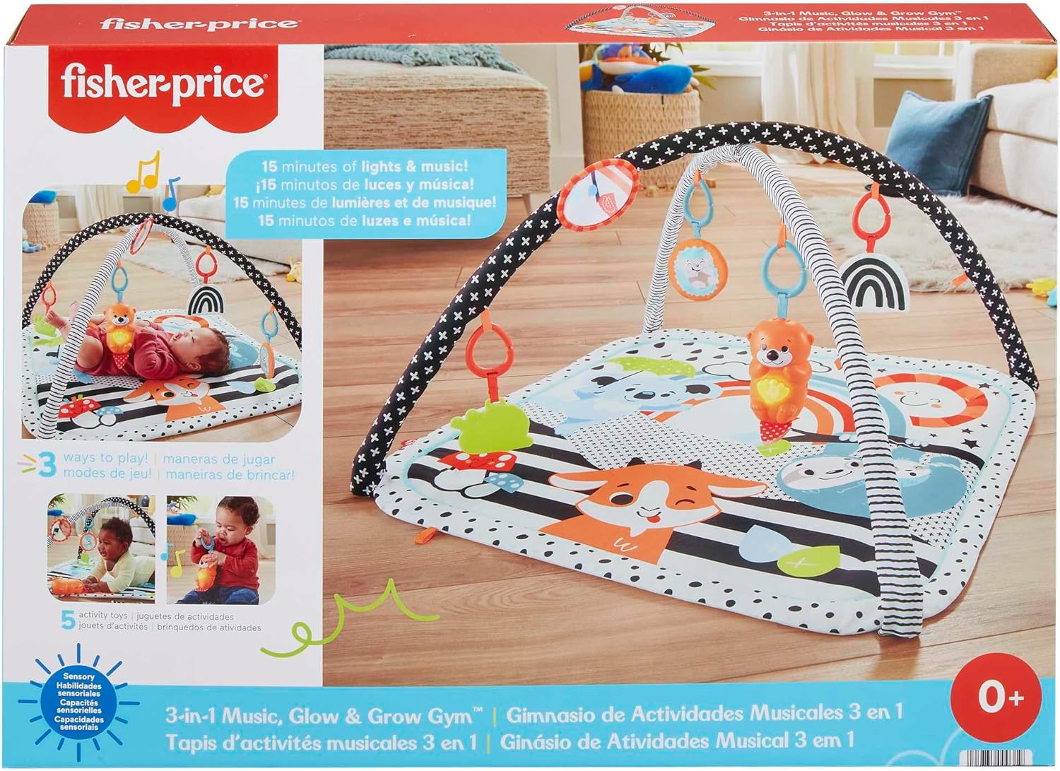 Mon Tapis d'activités 3 en 1 sensoriel