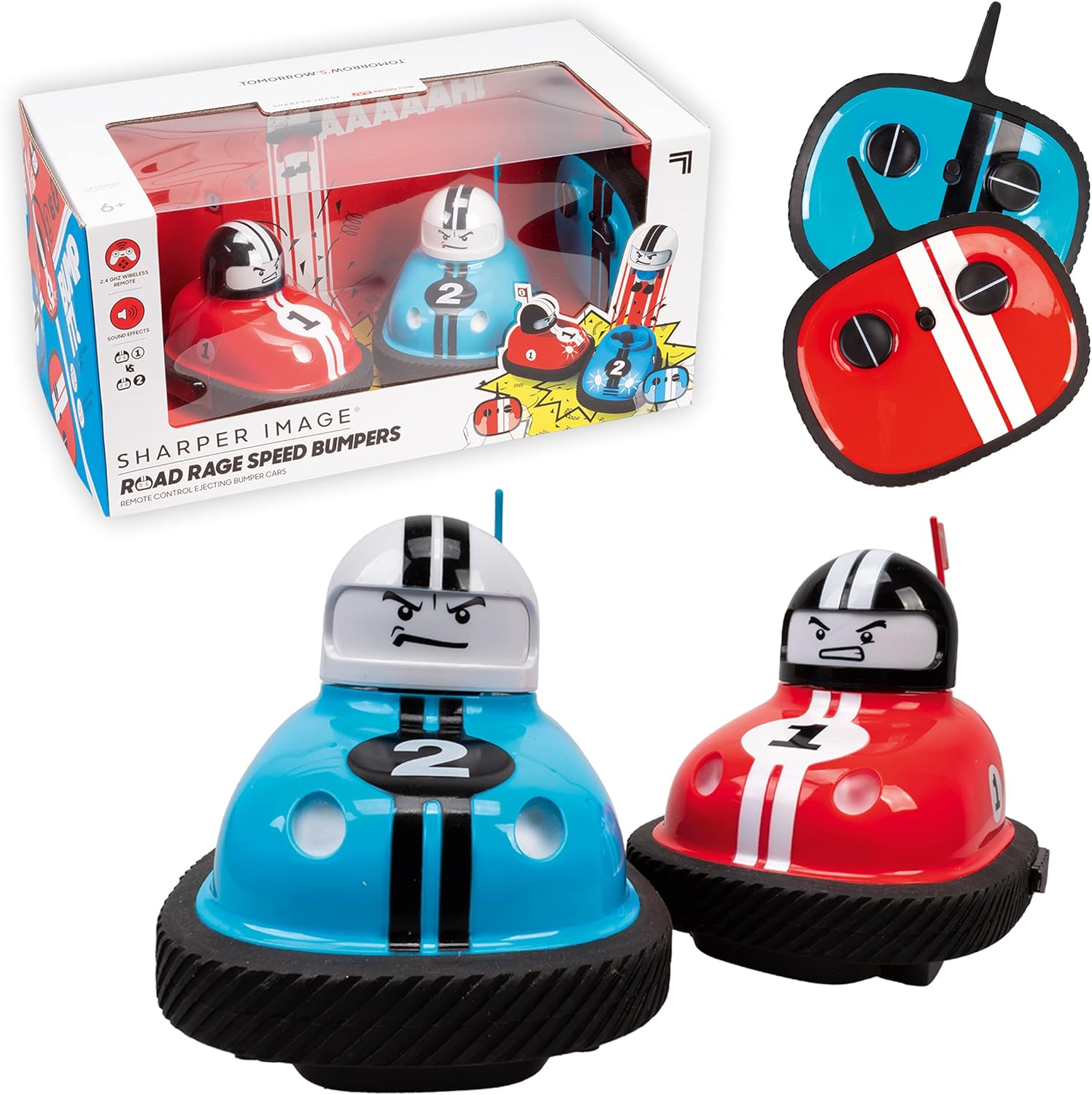 Autos tamponneuses télécommandées - Speed bumper Road rage RC