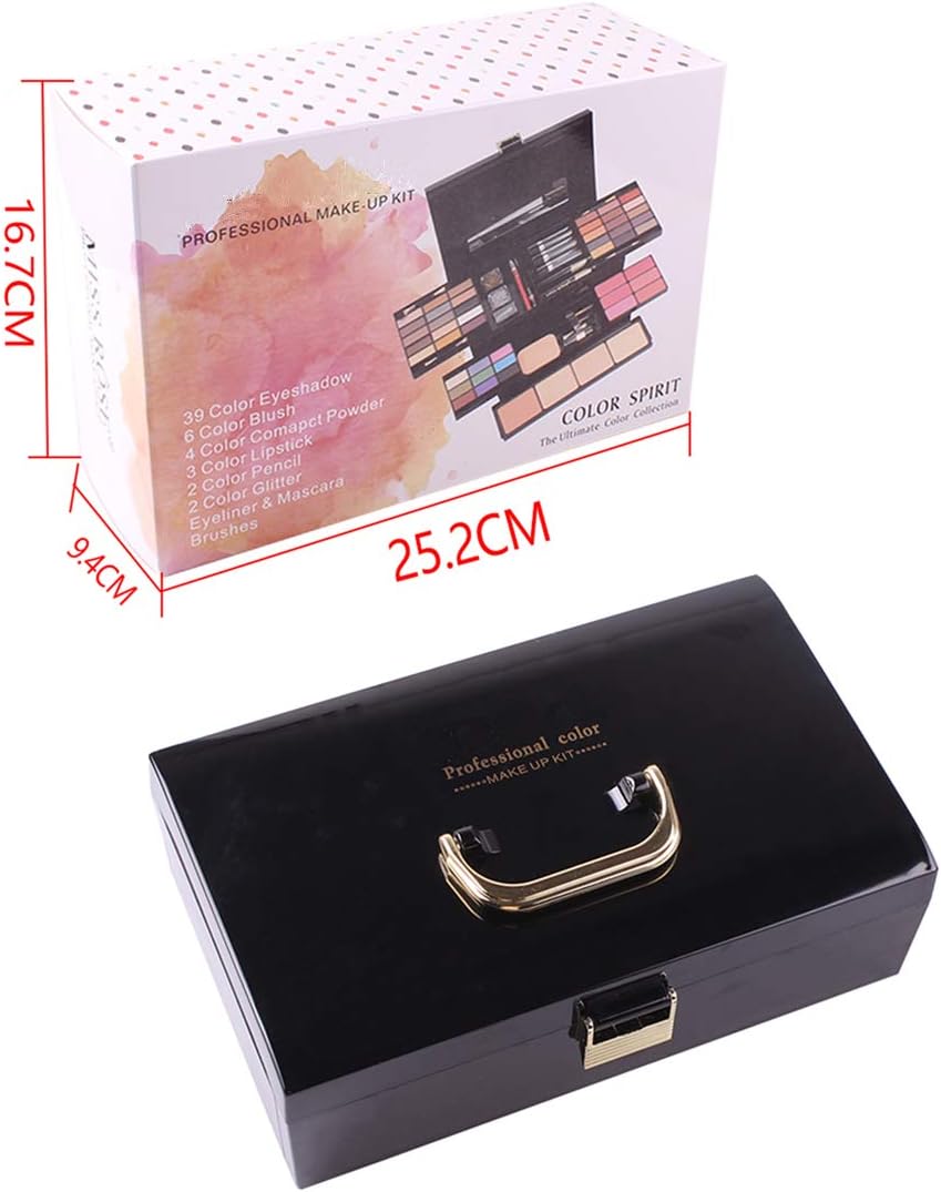 PhantomSky 54 Couleurs Malette Maquillage, Palette Maquillage Coffret Maquillage Femme